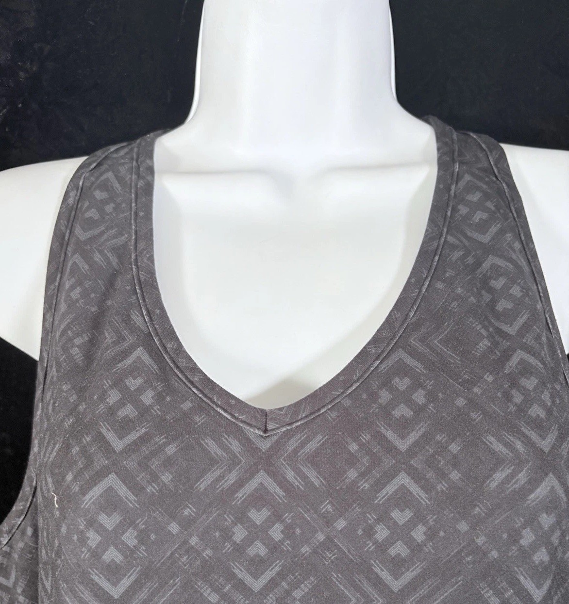 Kyodan Freedom Trail Athletic Dress Built-In Bra Charcoal Size M Medium EUC