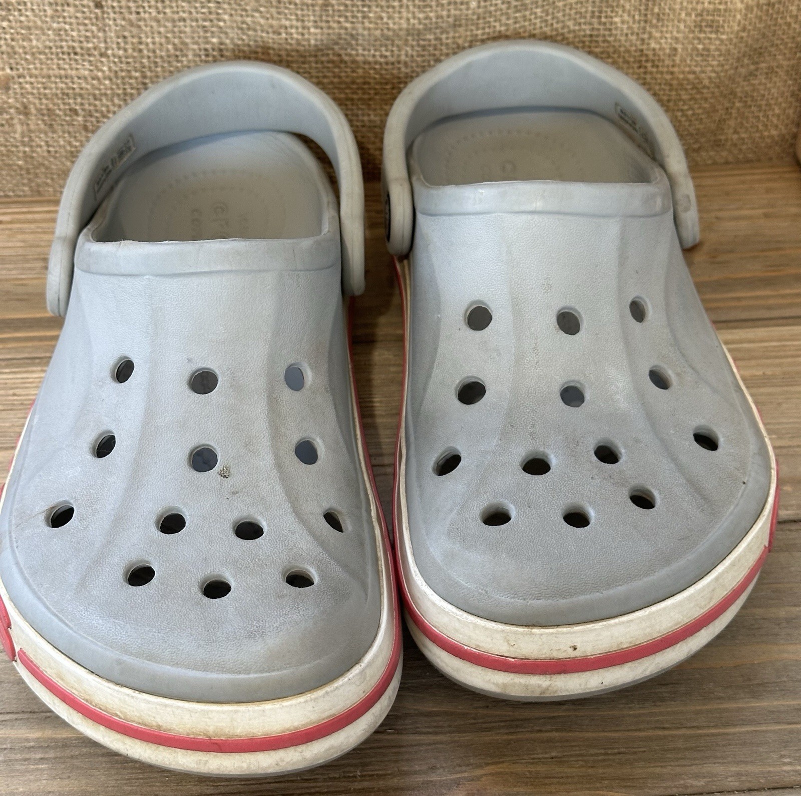 Crocs Bayaband Clogs Athletic Gray Women’s 7