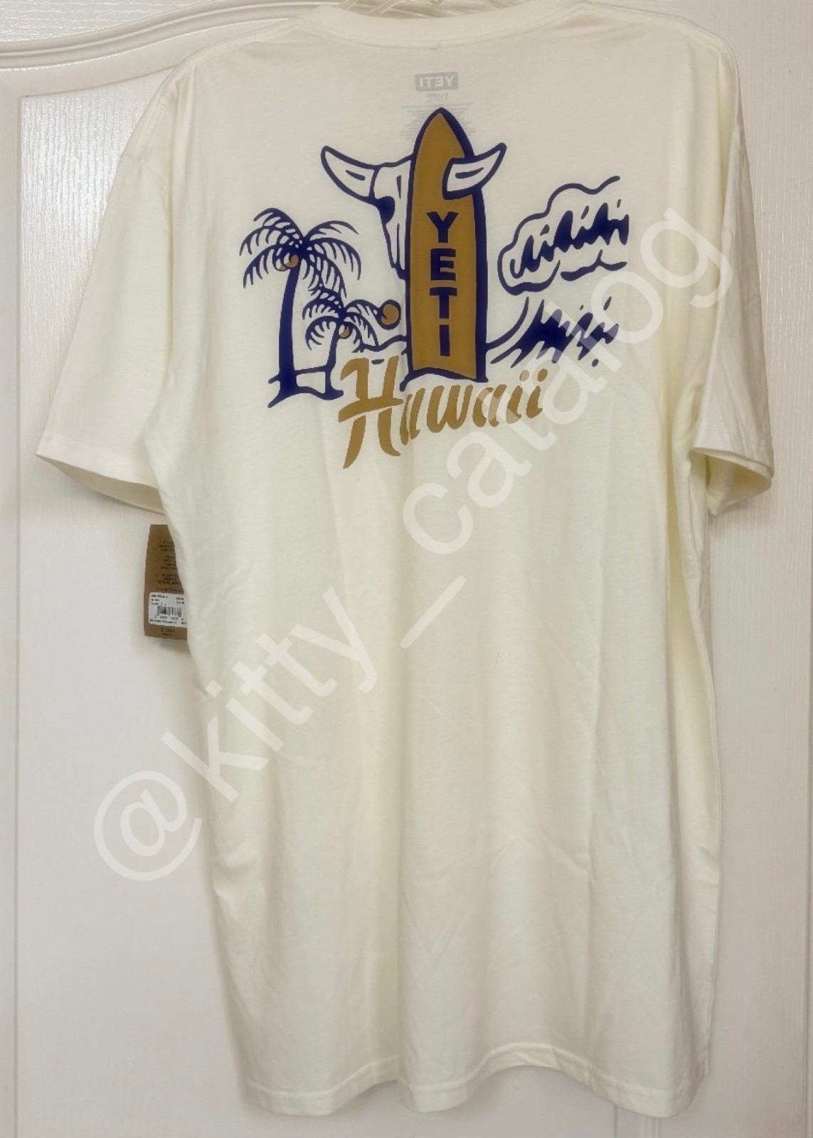 Yeti Hawaii Surfboard Skull Shirt, Multiple Sizes, Honolulu Store Exclusive