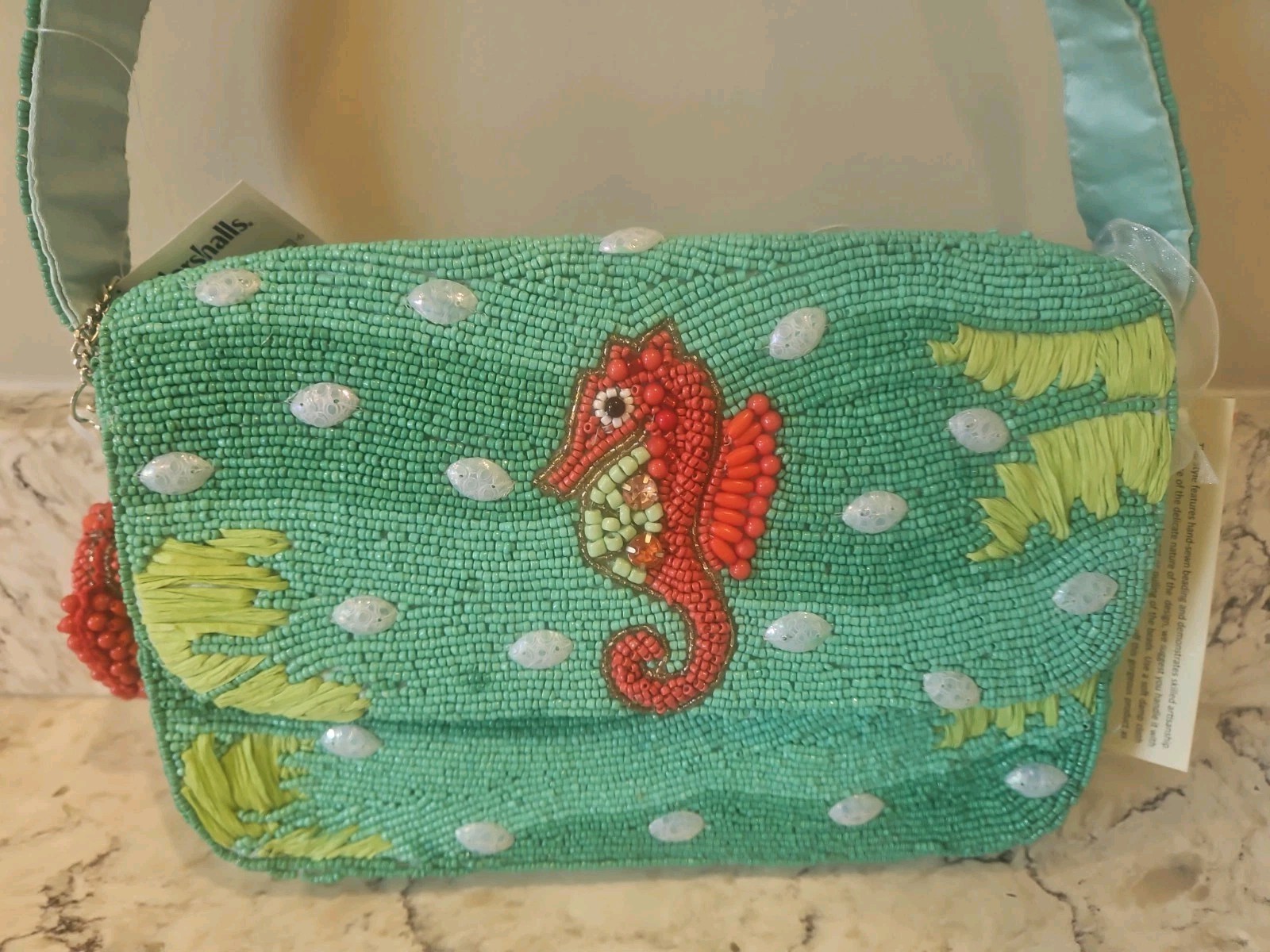 NWT Viral Seahorse Beaded Bag – By Handcrafted In India