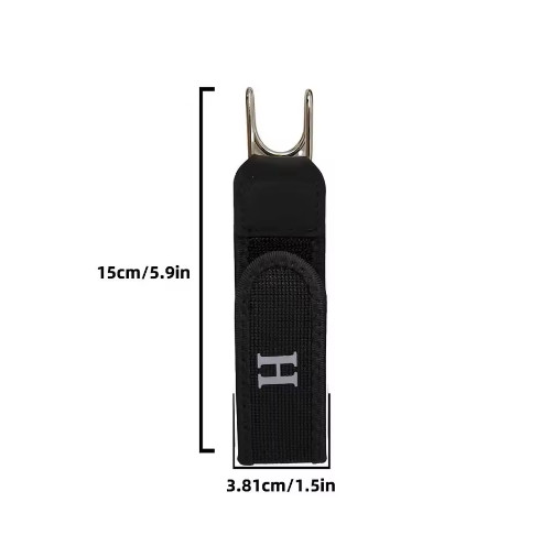 2PCS Tactical Metal Hook Elastic Belt Buckle-Less Invisible Waist Belt Closure