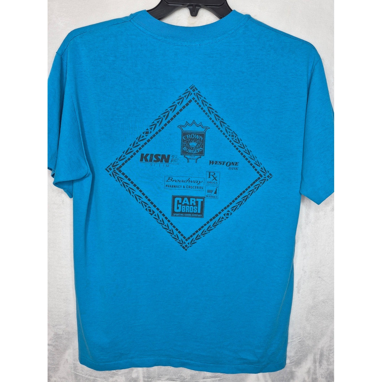 Vintage Greek Festival Classic Salt Lake City T Shirt Single Stitch USA Mens L