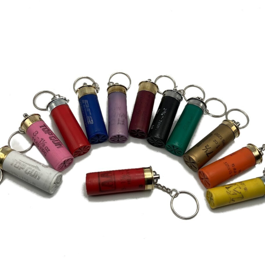 Shotgun Shell Key Chain, Hunting, Trap and Skeet Shooting