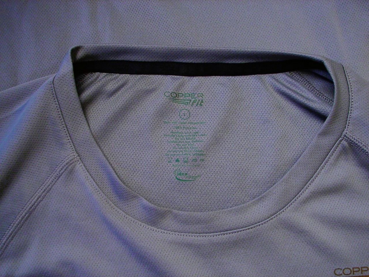 Copper Fit Compression Gray T Shirt Men’s Size L