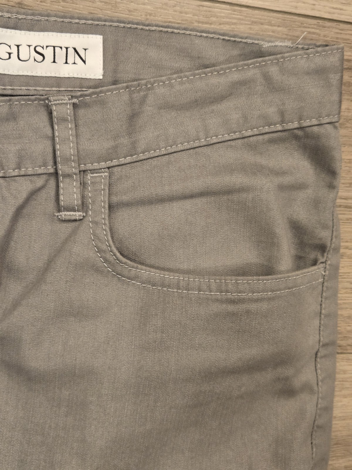 Gustin Japan Feather Steel Denim 5-Pocket Pants Mens 37×30 Jeans #285 Button Fly