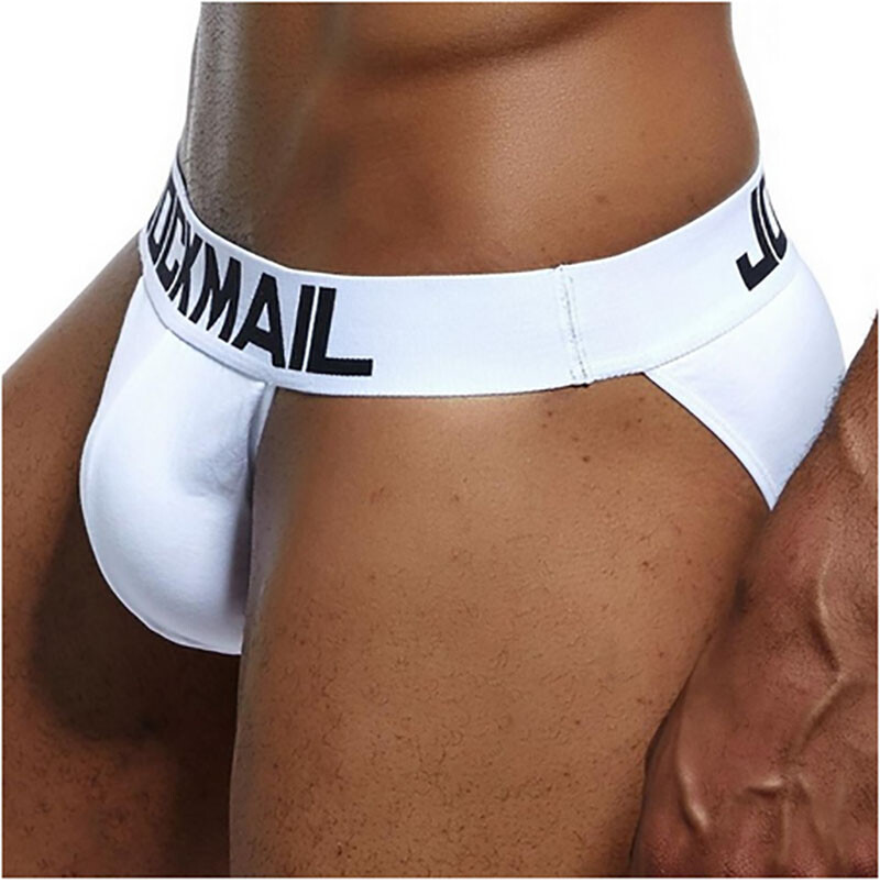 JOCKMAIL Men’s Cotton Briefs Sexy High Cut Sport Panties Low-waist Underwear***