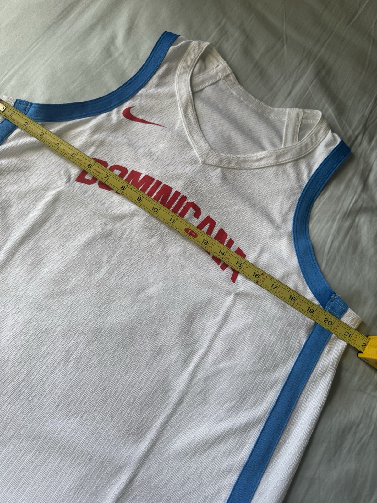 Nike Dominicana Basketball Engineered Jersey Dominican Republic MADE USA Size 48