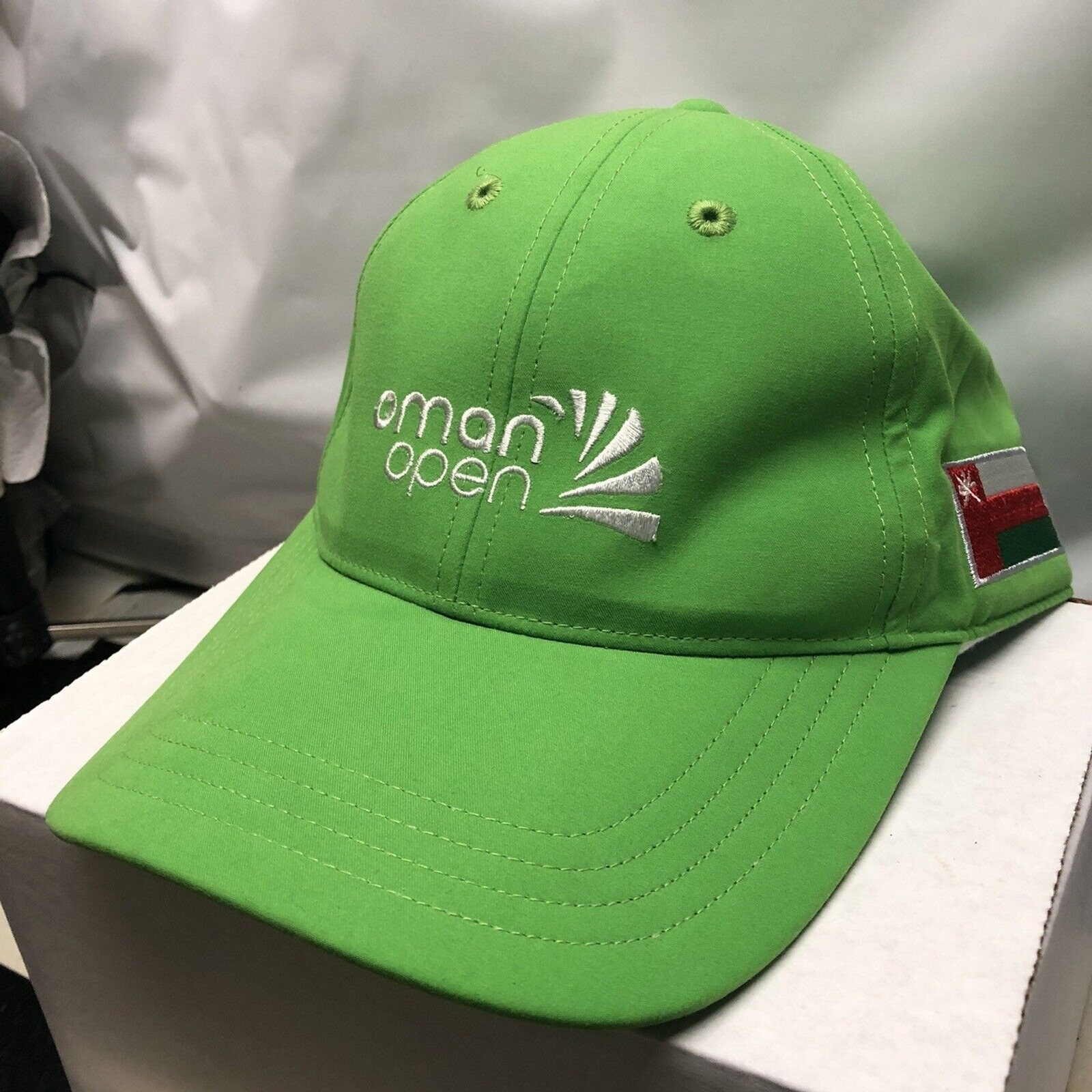 Fenix Oman Open 2019 Golf Tournament Hat Cap Green Embroidered ProAm Strapback