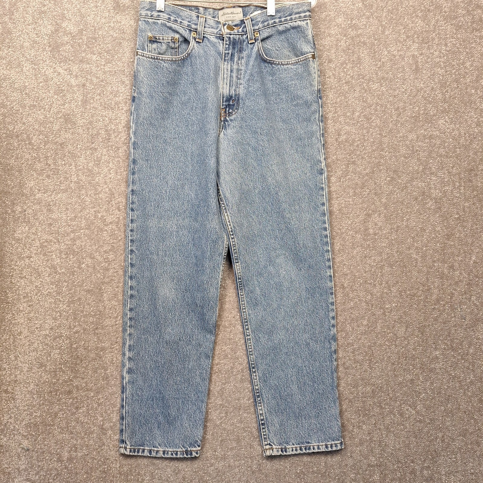 Vintage Eddie Bauer Jeans Men’s 30×30 (Actual 29×29) Blue Relaxed Denim Cotton