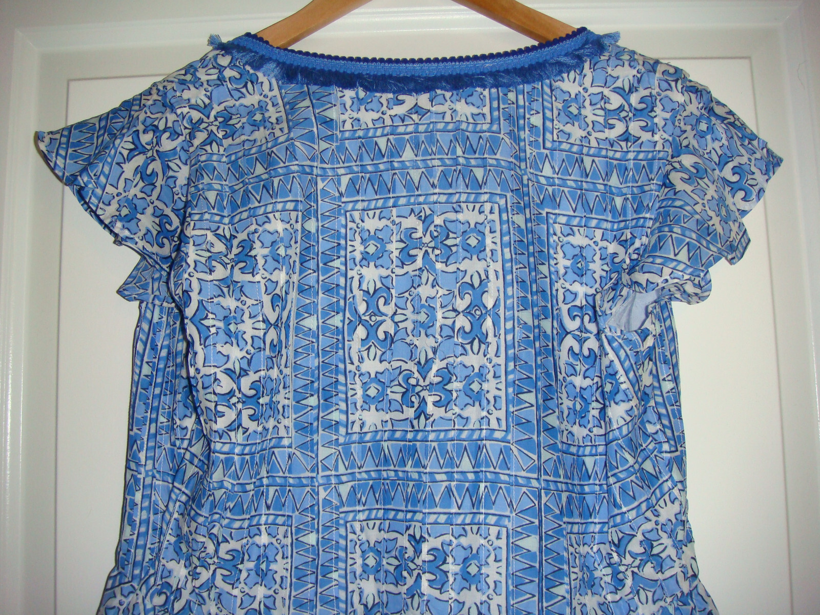 NWT Women’s Vineyard Vines Cay Scarf Print Pintuck Dress~WhiteCap~S,M,L&XL