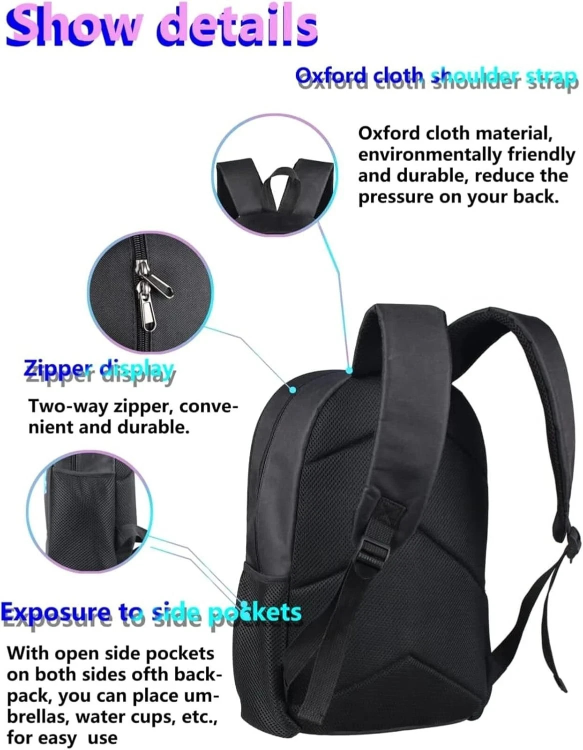 Naruto Anime Backpack 16″ – Full Size School Bag for Kids Teens Adults Bookbag