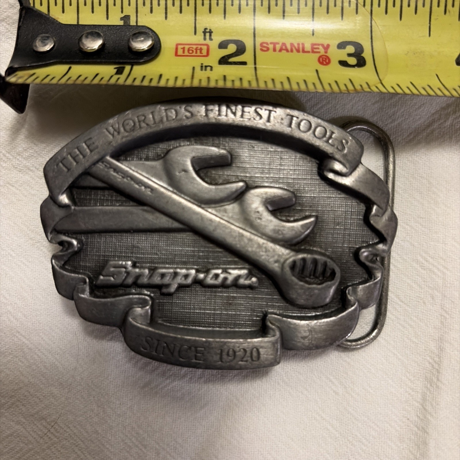 SNAP-ON TOOL Set Of Belt Buckles. Team Snap On And Finest Tools Buckles
