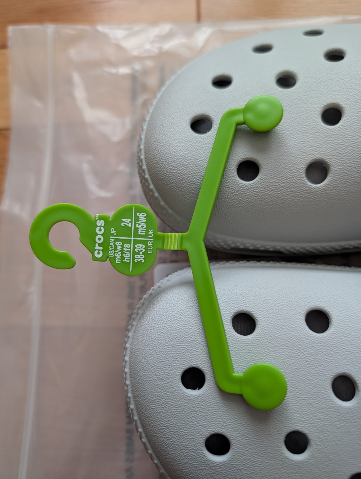 Brand New! Classic Lined Clog Crocs 203591 Atmosphere – Size: US M6 / W8