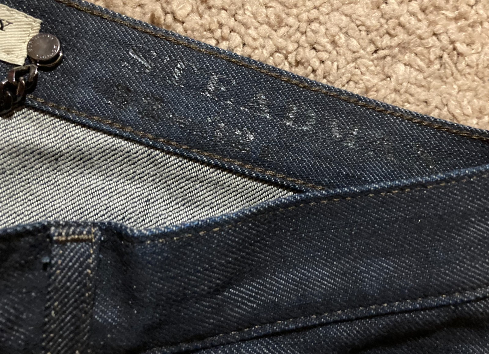 Burberry London Steadman Jeans indigo blue, size 32 x 33 NWOT