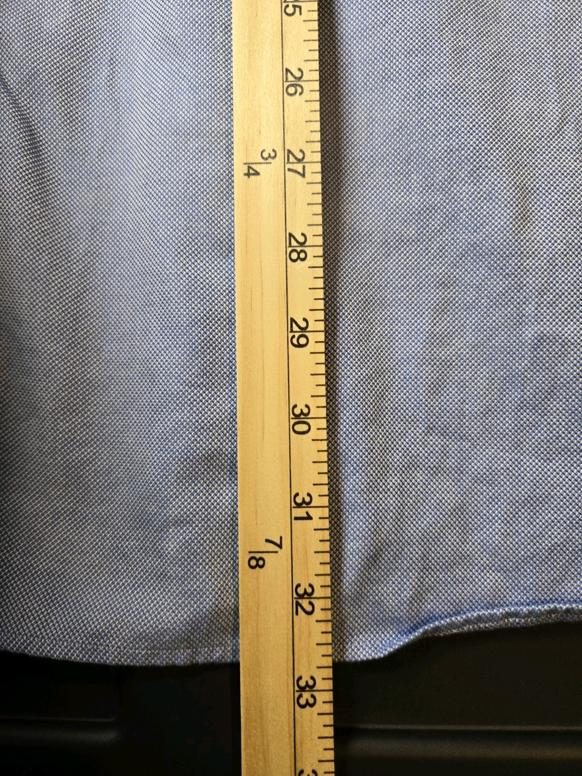 Jos. A. Bank Men’s 80’s 2 Ply Royal Oxford 100 Cotton Button-down French Cuff 16