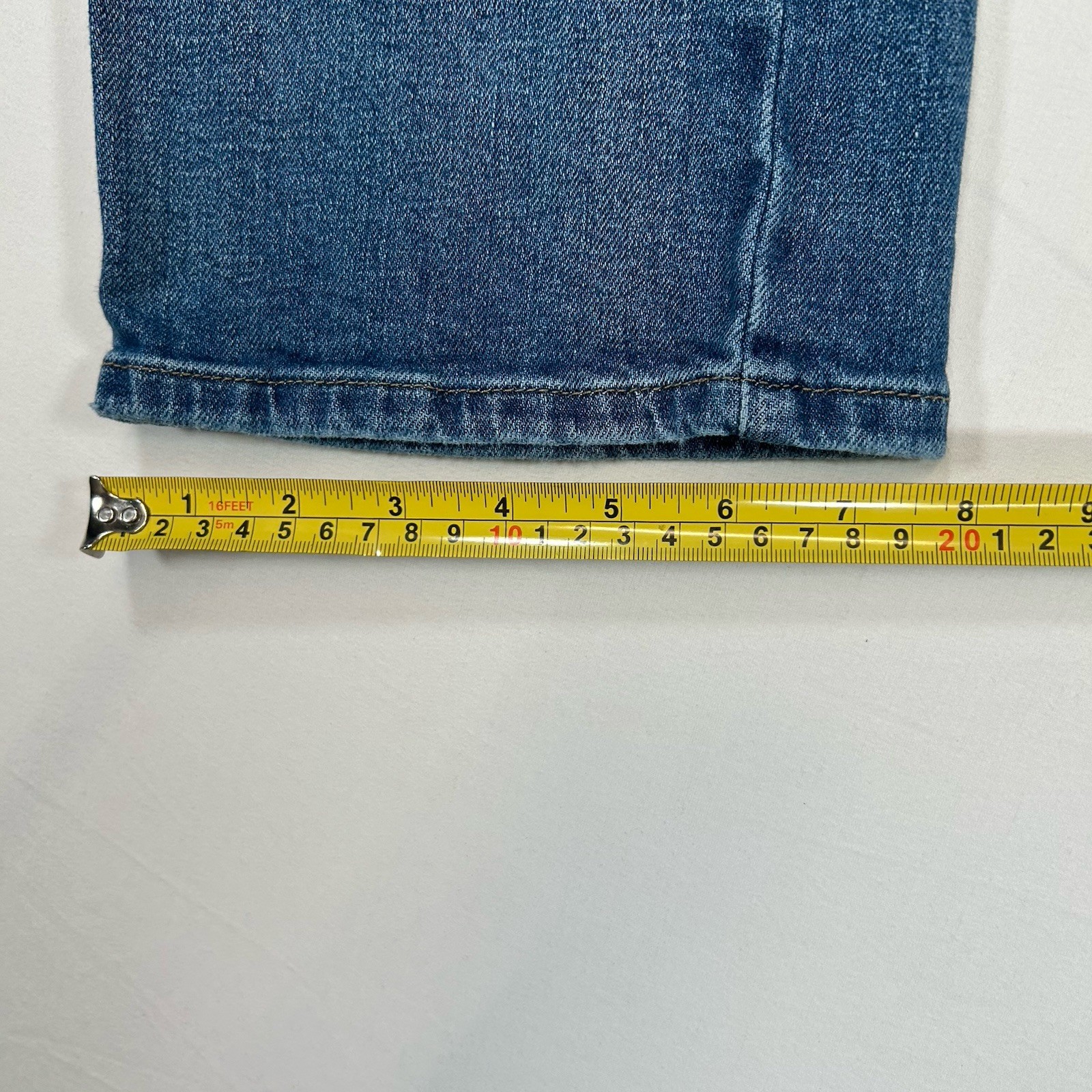 LL Bean Men’s Vintage 1912 Standard Straight Leg Jeans/32×32 – Blue Denim