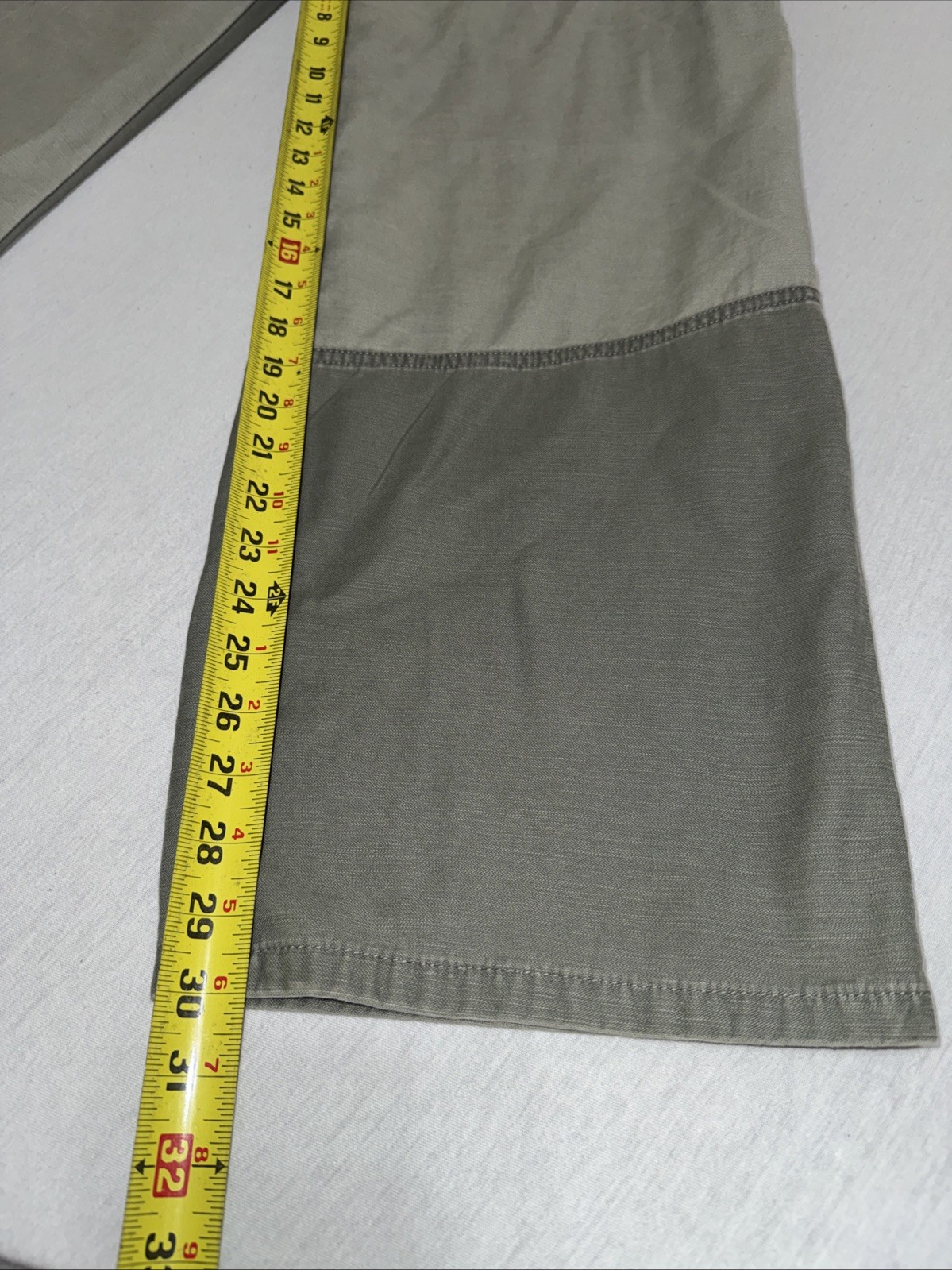 Grey Straight Fit Zara Baggy Carpenter Loop Jeans Size 34×30 New With tags
