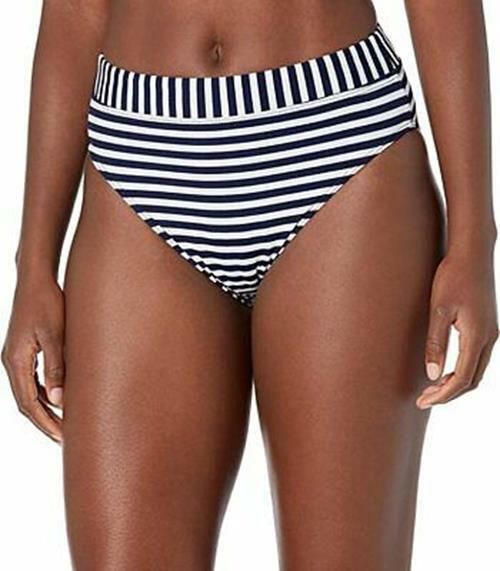 2524 Splendid Never Enough Stripe High Waist Bikini Bottoms size S nwt