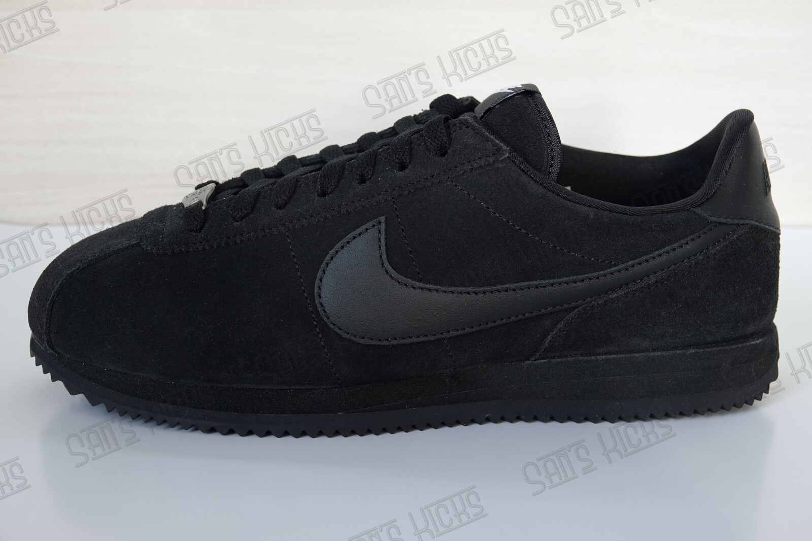 Men’s Nike Cortez Suede ID 2024 Triple Black RARE! All Black Classic All Size