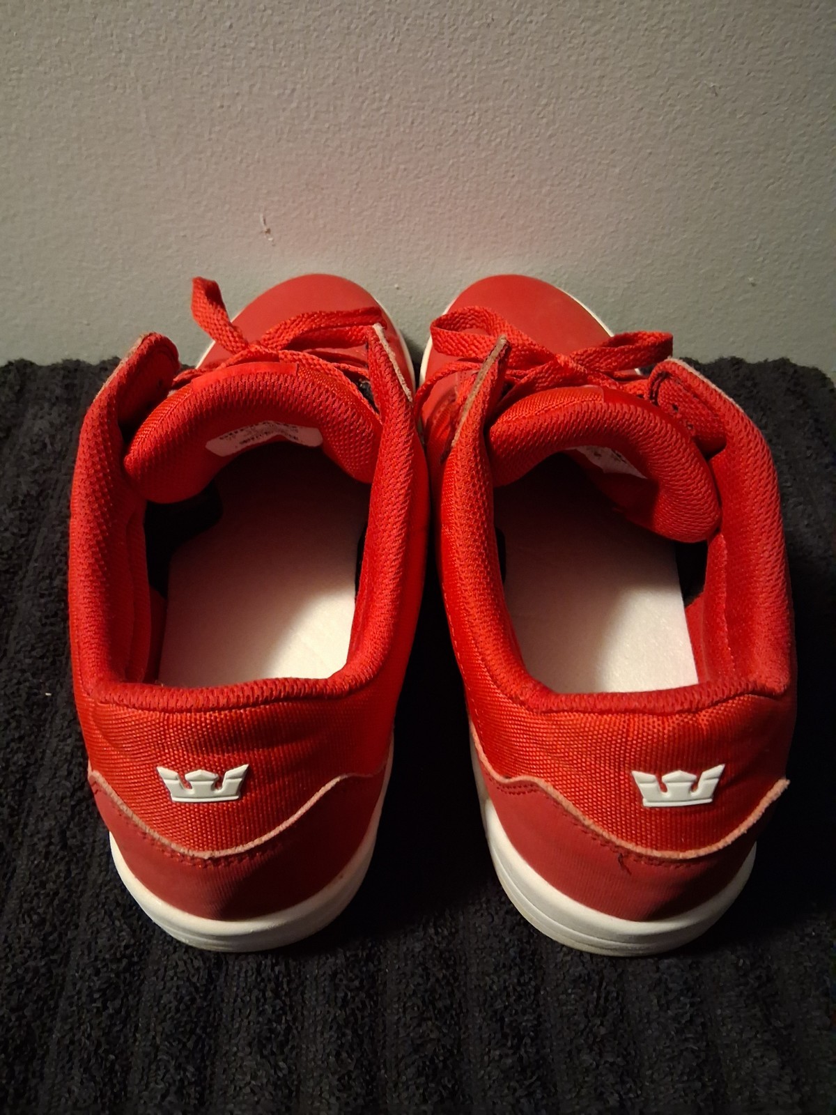 Supra Ellington Mid Red/White Mens 11