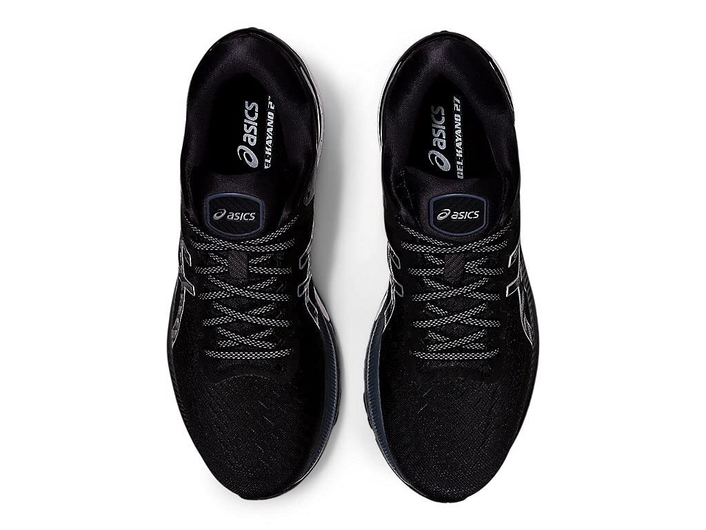 Size 12.5 – ASICS Gel Kayano (R) 27 Black/Pure Silver Extra Wide 4E 1011A833-001