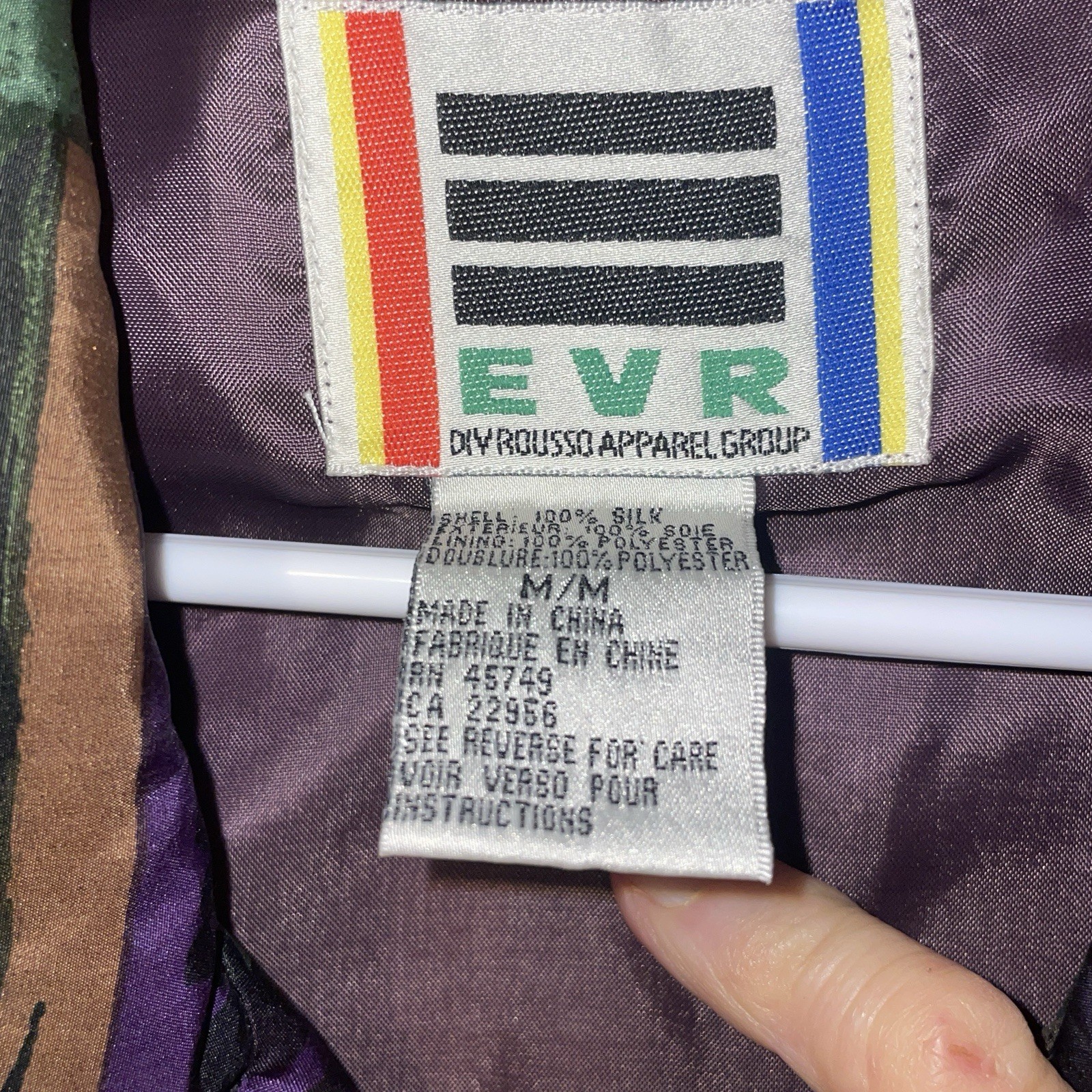 Fundraiser EVR Silk Women Medium Bomber Print Jacket