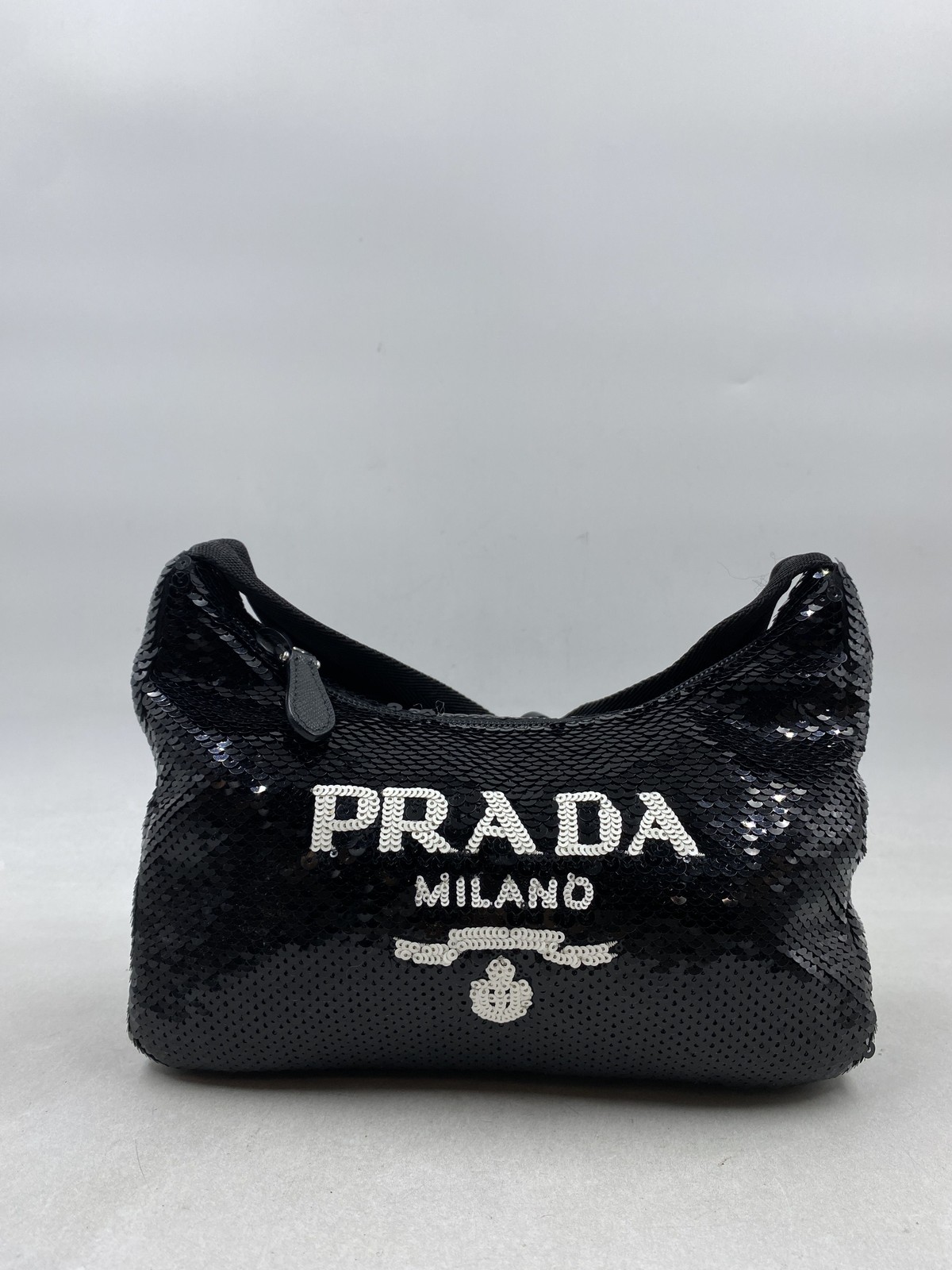 Prada Re-Edition 2000 Sequinned Mini Bag