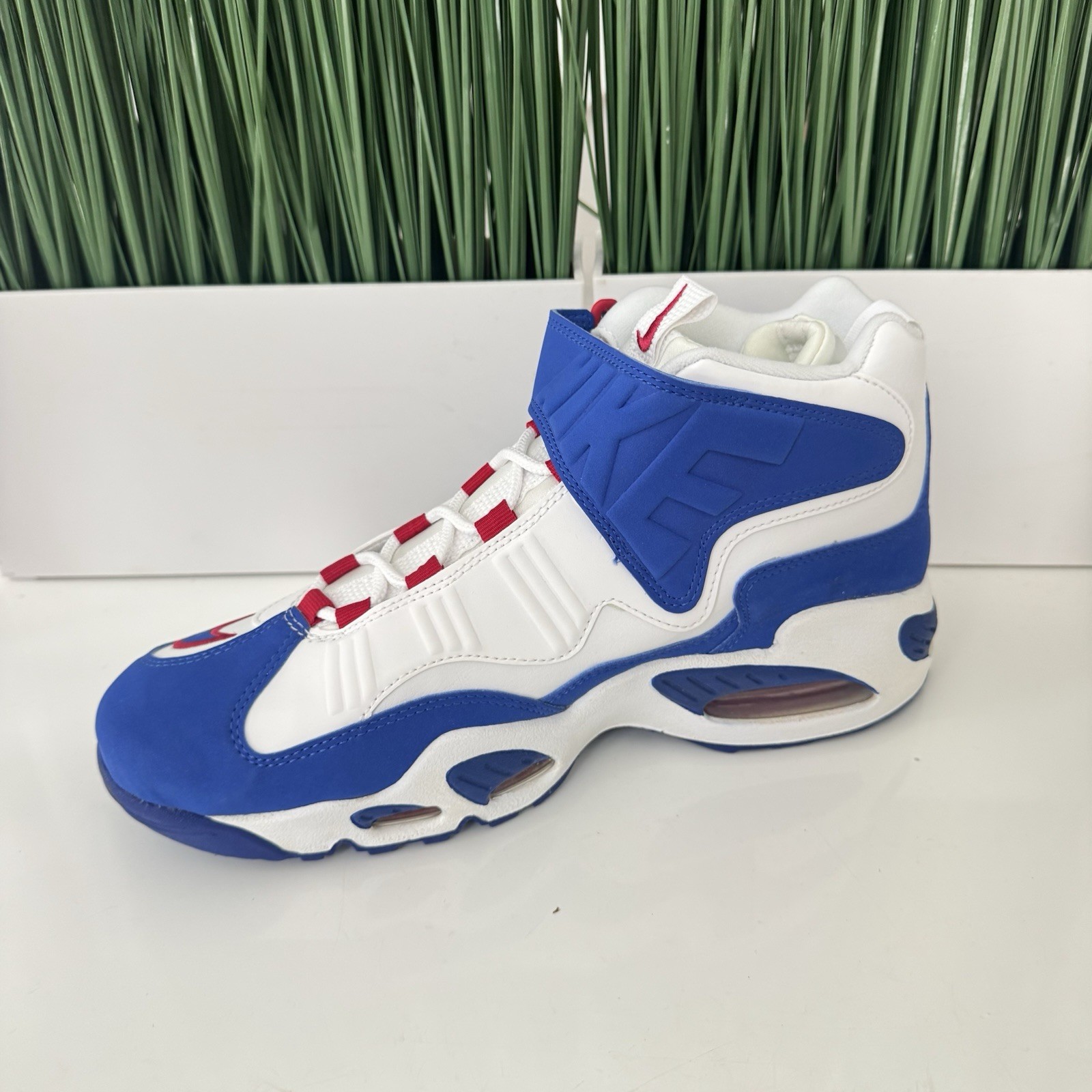 Nike Air Griffey Max 1 USA NBY White Royal Mens Shoes DX3723-100 Size 10.5