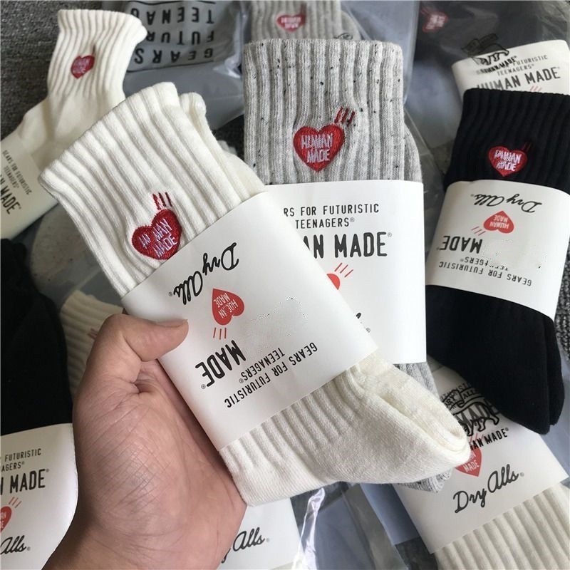 🎁2 Pairs Mens Womens Crew Socks Human Pig Comfort Made Breathable Causal Socks