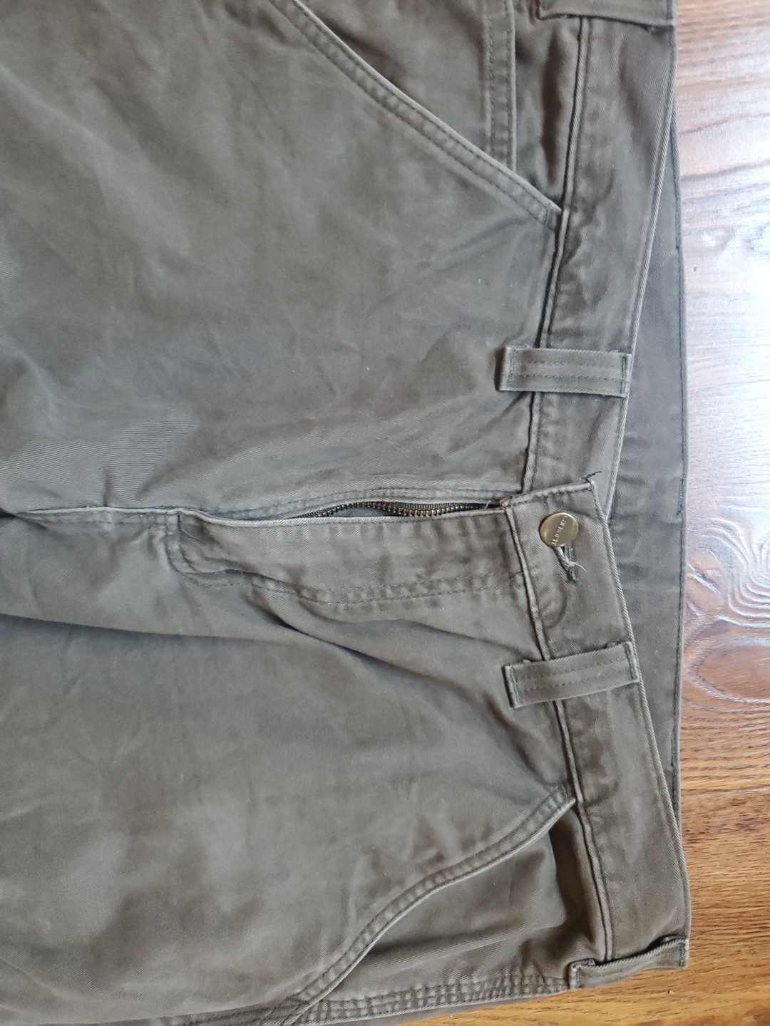 Carhartt B324 DFE Relaxed Fit Utility Work Pants Mens 34×30 Dark Olive