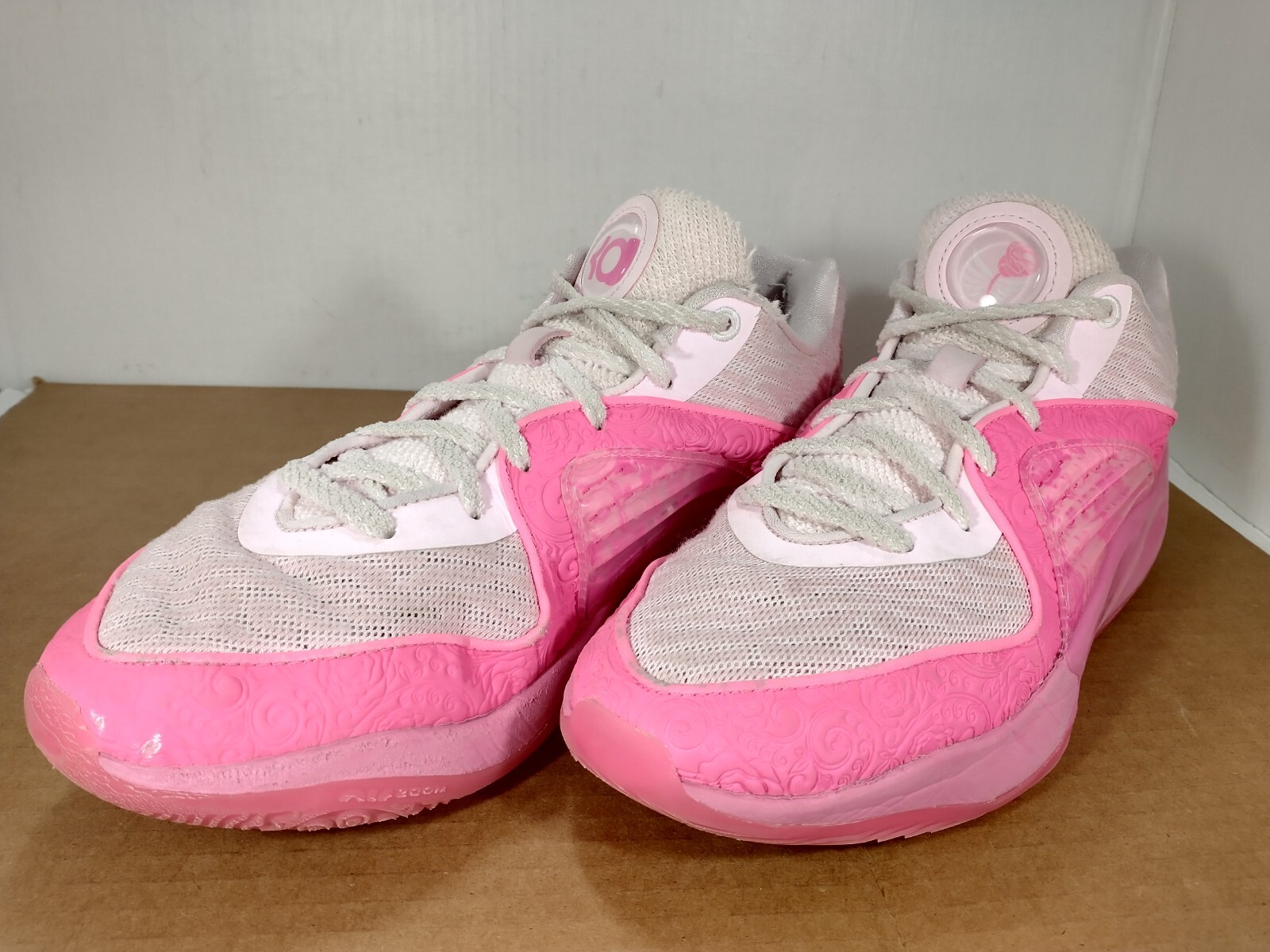 NIKE KD 16 ‘Aunt Pearl’ Pink Sneakers Men’s Size 9 FN4929-600