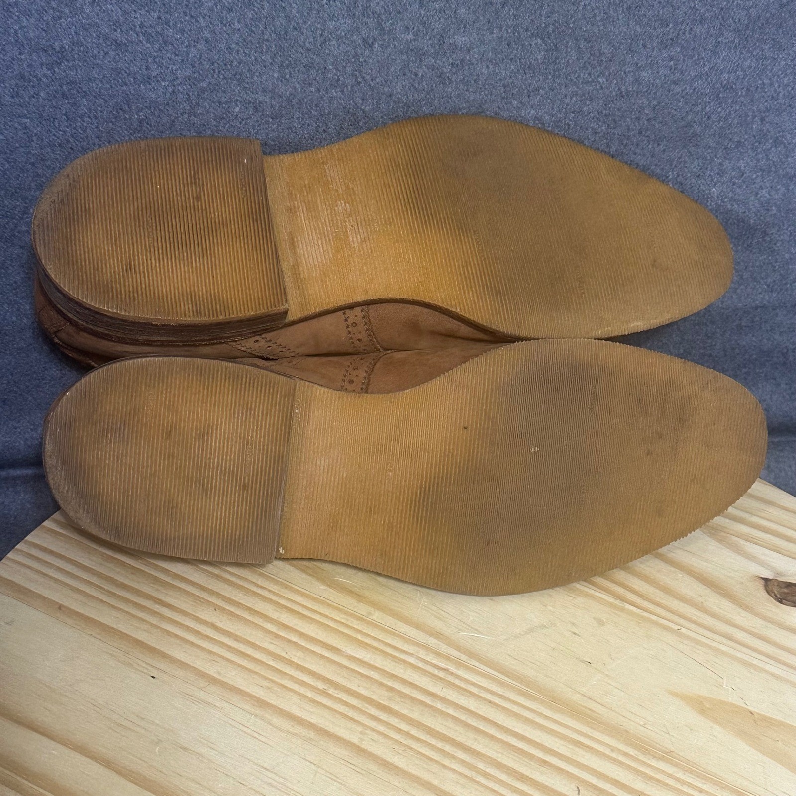 Florsheim Imperial Aristocraft Longwing 10D Brown Made in USA Leather