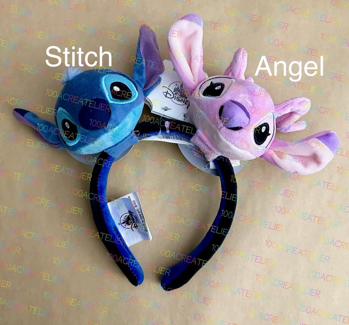 Disney Parks Create Your Own Character Plush Ears Headband