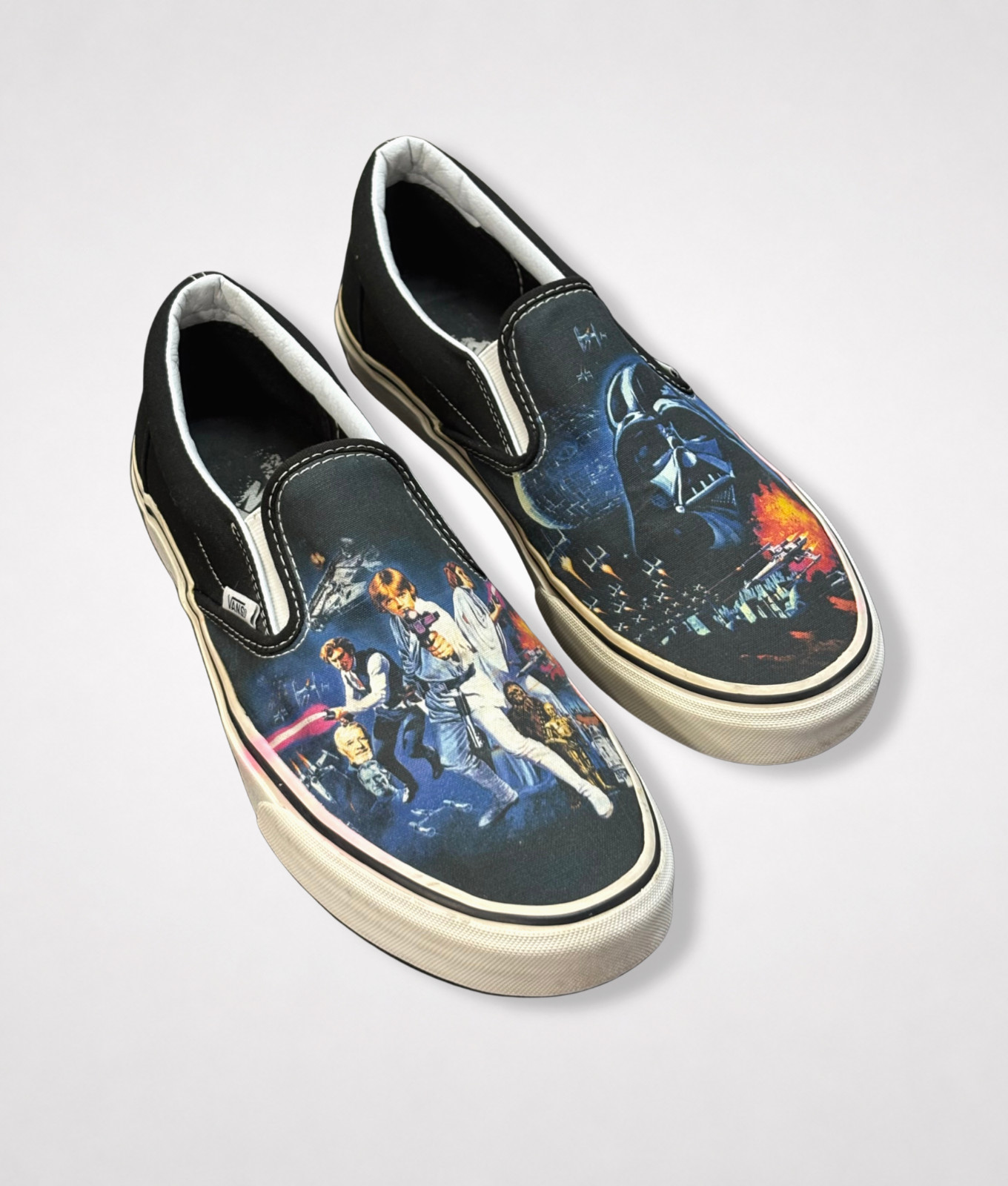 VANS Star Wars Classic Slip-On A New Hope Darth Vader Luke Skywalker Sneaker