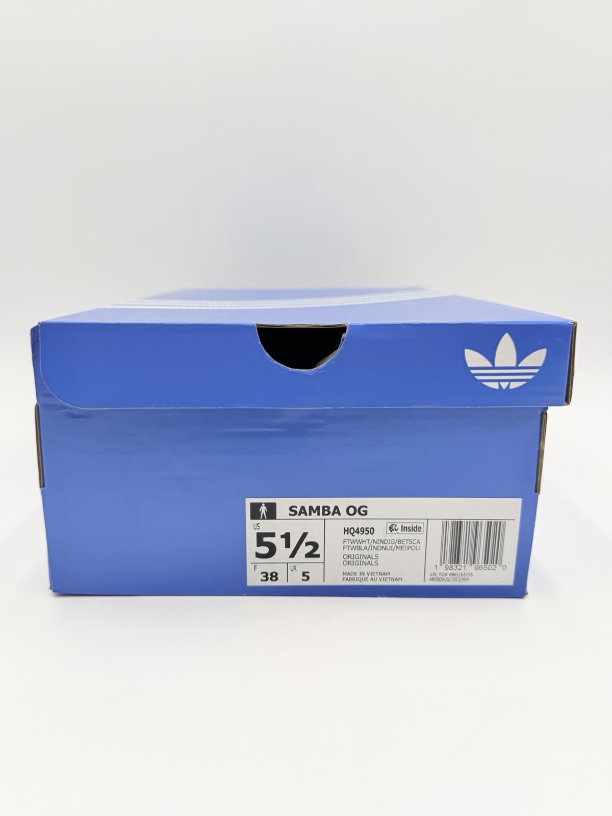 Adidas Samba OG FIFA World Cup 2026 Size M5.5/W6.5 White Red Blue Gum |HQ4950|