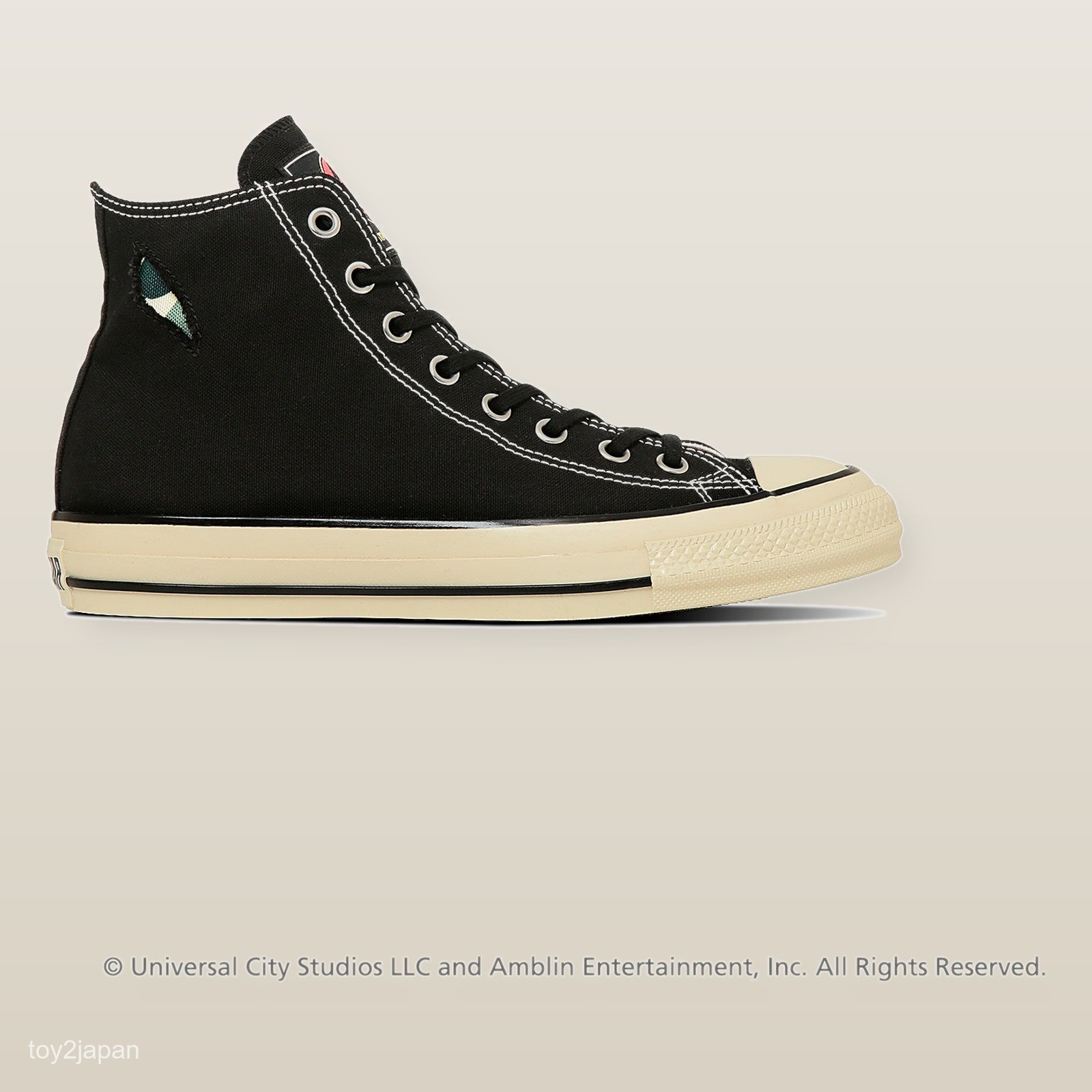 Converse ALL STAR AGED RL HI / JURASSIC PARK 31315560 Black Multi Men’s Size New
