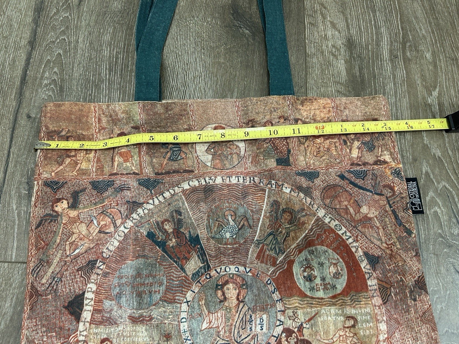 Girona Cathedral Tote Bag 15” X 16”