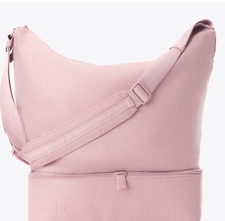 Beis The Day Tripper Crescent Weekender Atlas Pink Luggage Weekend Bag