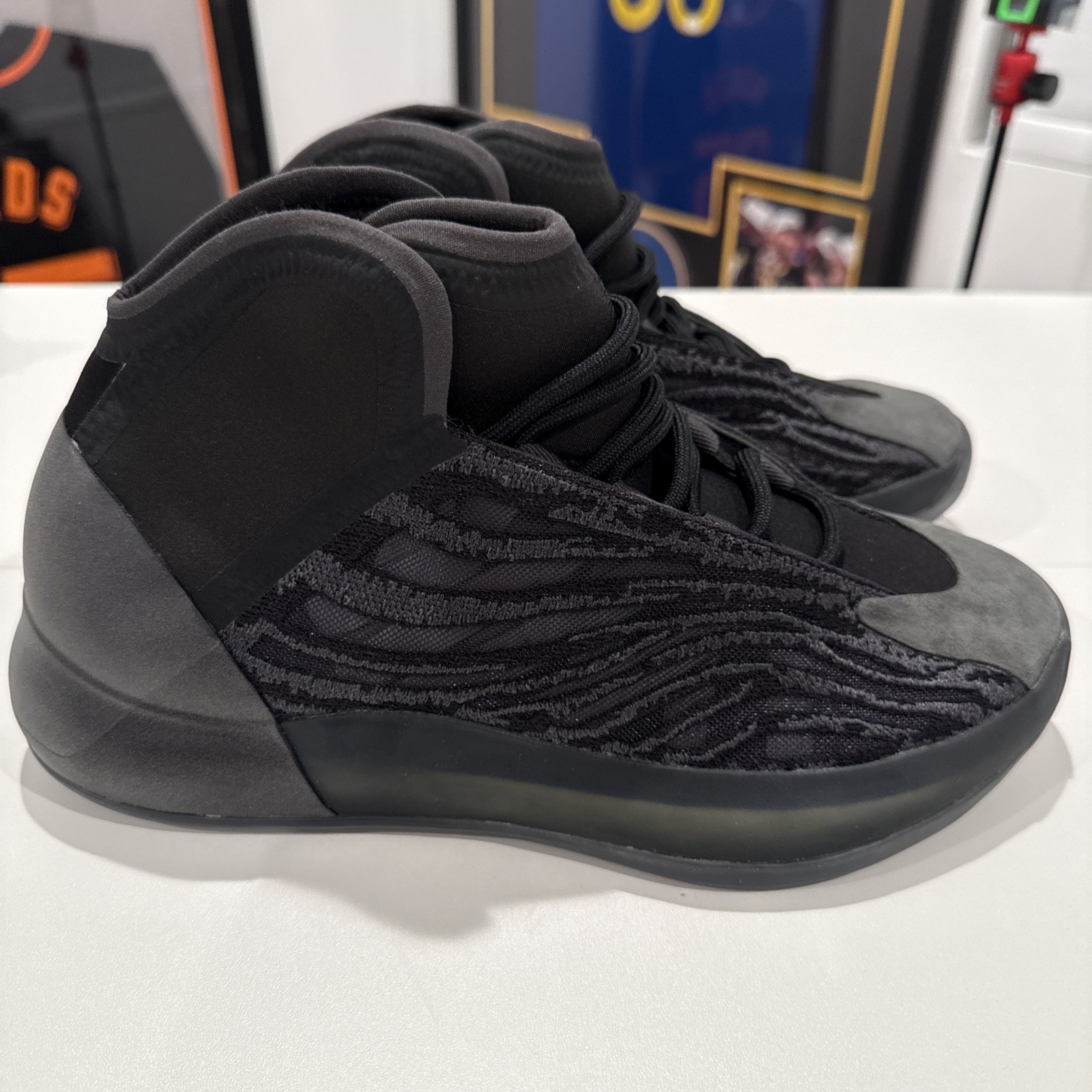 Adidas Yeezy QNTM Onyx YZY Black Quantum Men’s Sz 8 GX1317 New (No Box)