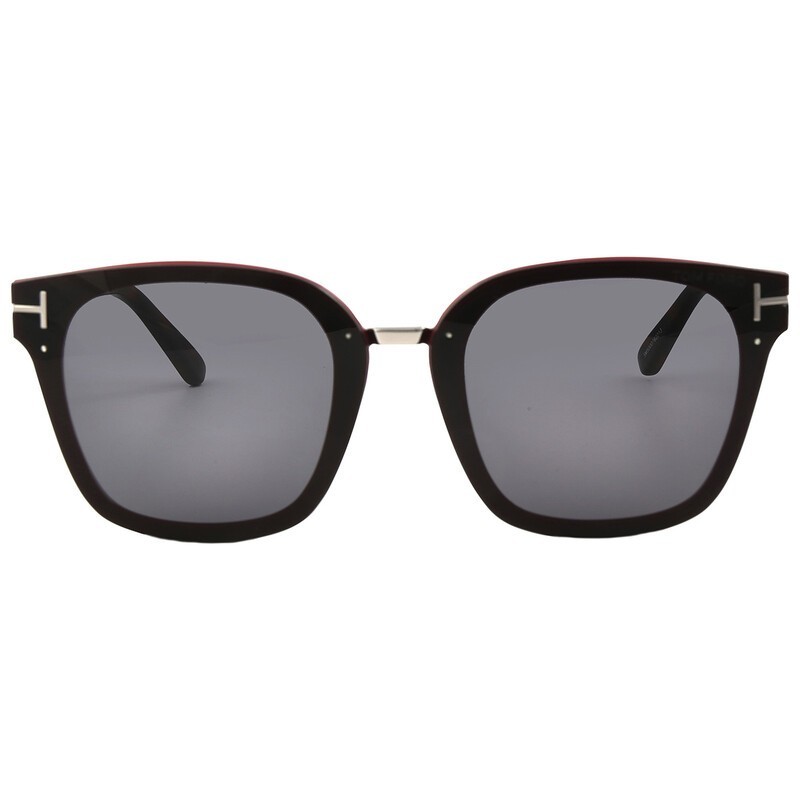 Tom Ford FT1014 71A 68 – Philippa Smoke Square Ladies Sunglasses