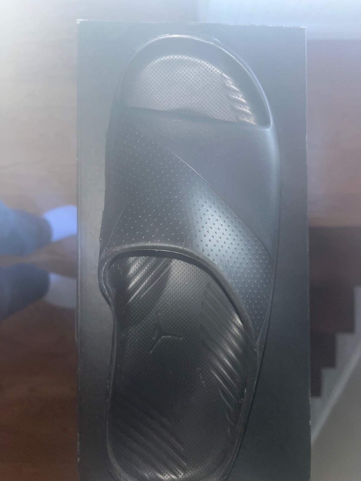 Nike Air Jordan Black Post Slides Size 10