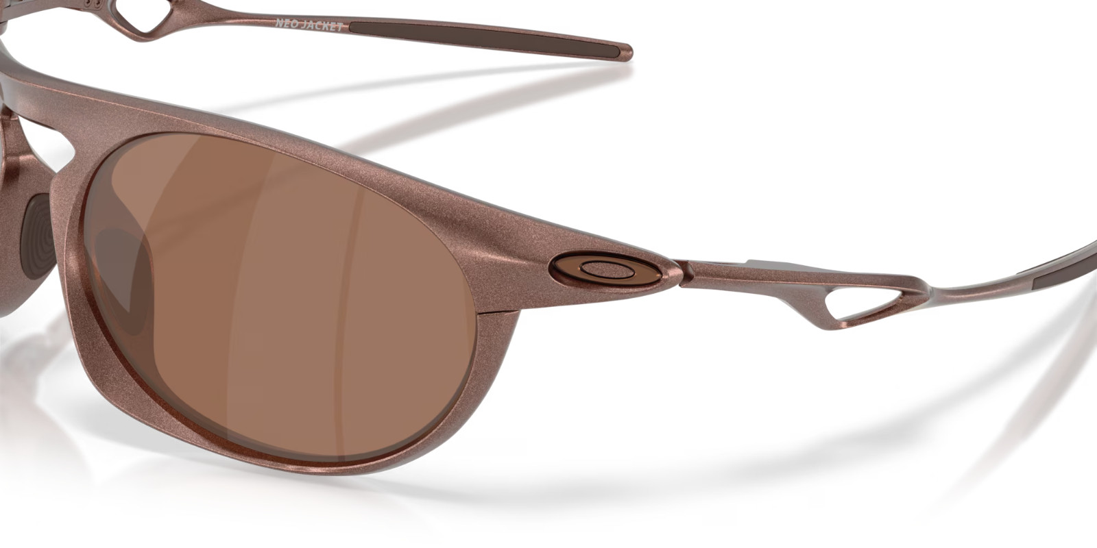 Oakley Sunglasses Neo Jacket OO4065-0358 Matte Mahogany / PRIZM Tungsten Lens