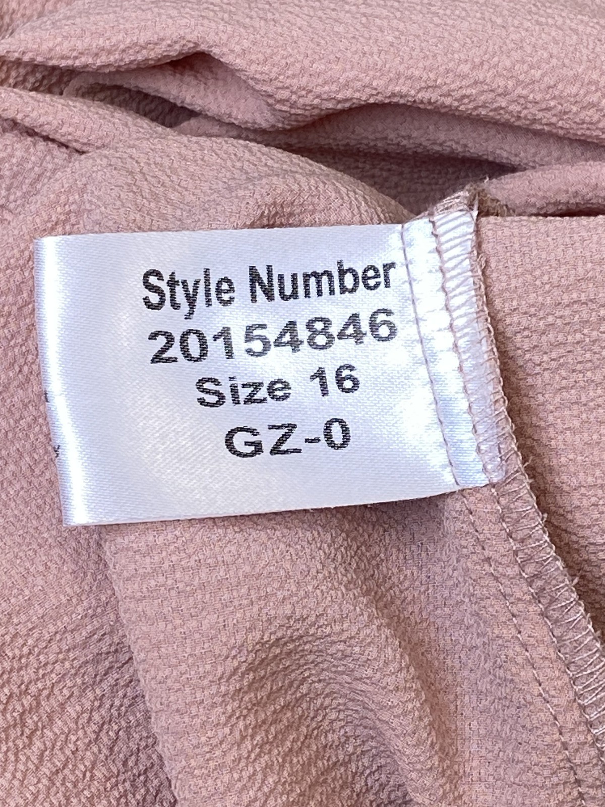 Roman Originals Light Pink Long Tunic Top Notch Neckline & Decorative Button 16