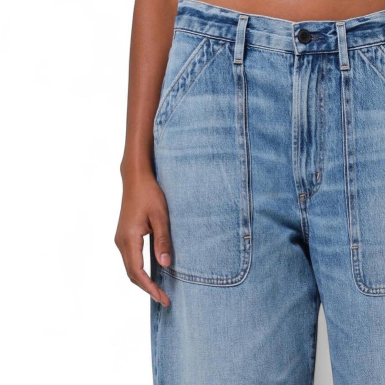 Citizens of Humanity Ayla Cargo Zenith 23 27” Waist Baggy Jeans NWOT