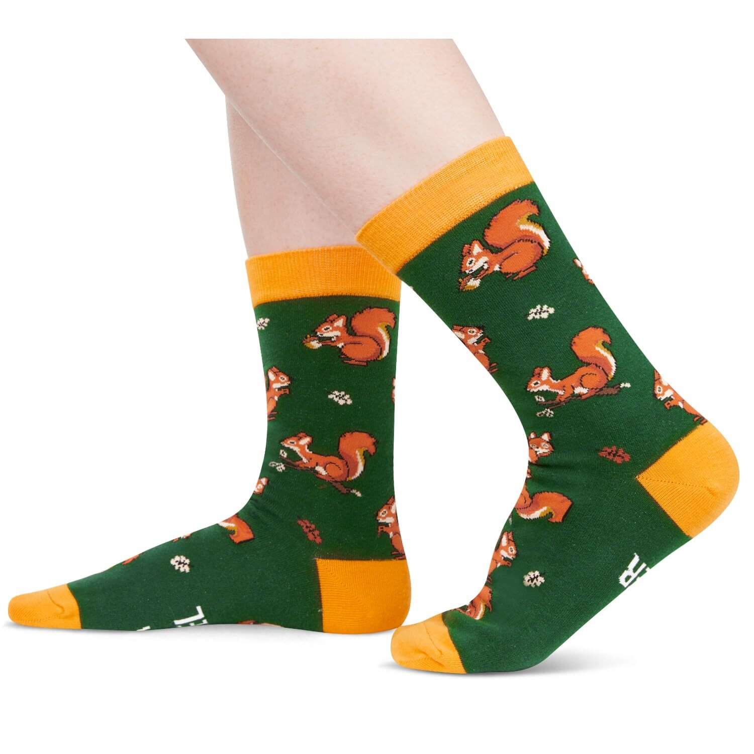 Zmart Funny Socks Squirrel Gifts for Squirrel Lovers Fun Squirrel Socks Stock