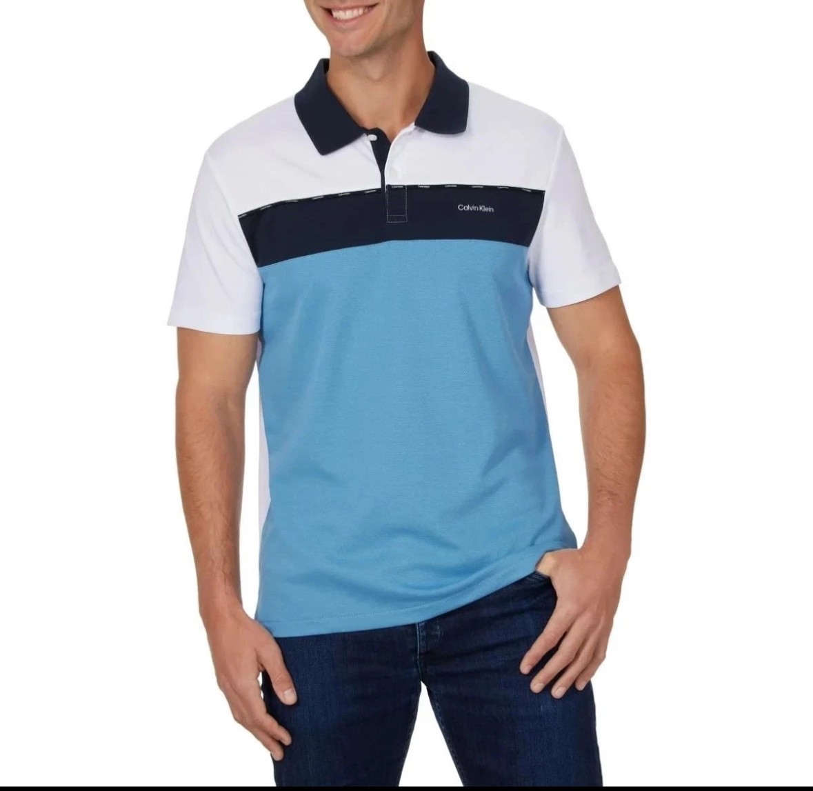 Calvin Klein men’s quick drying polo shirt