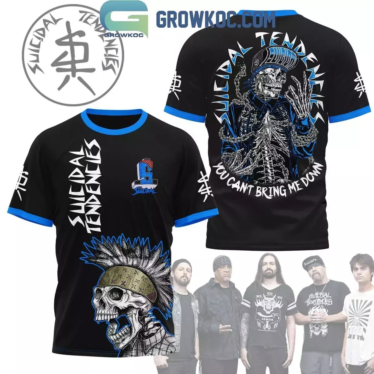 Suicidal Tendencies You Can’t Bring Me Down 3D T-Shirt