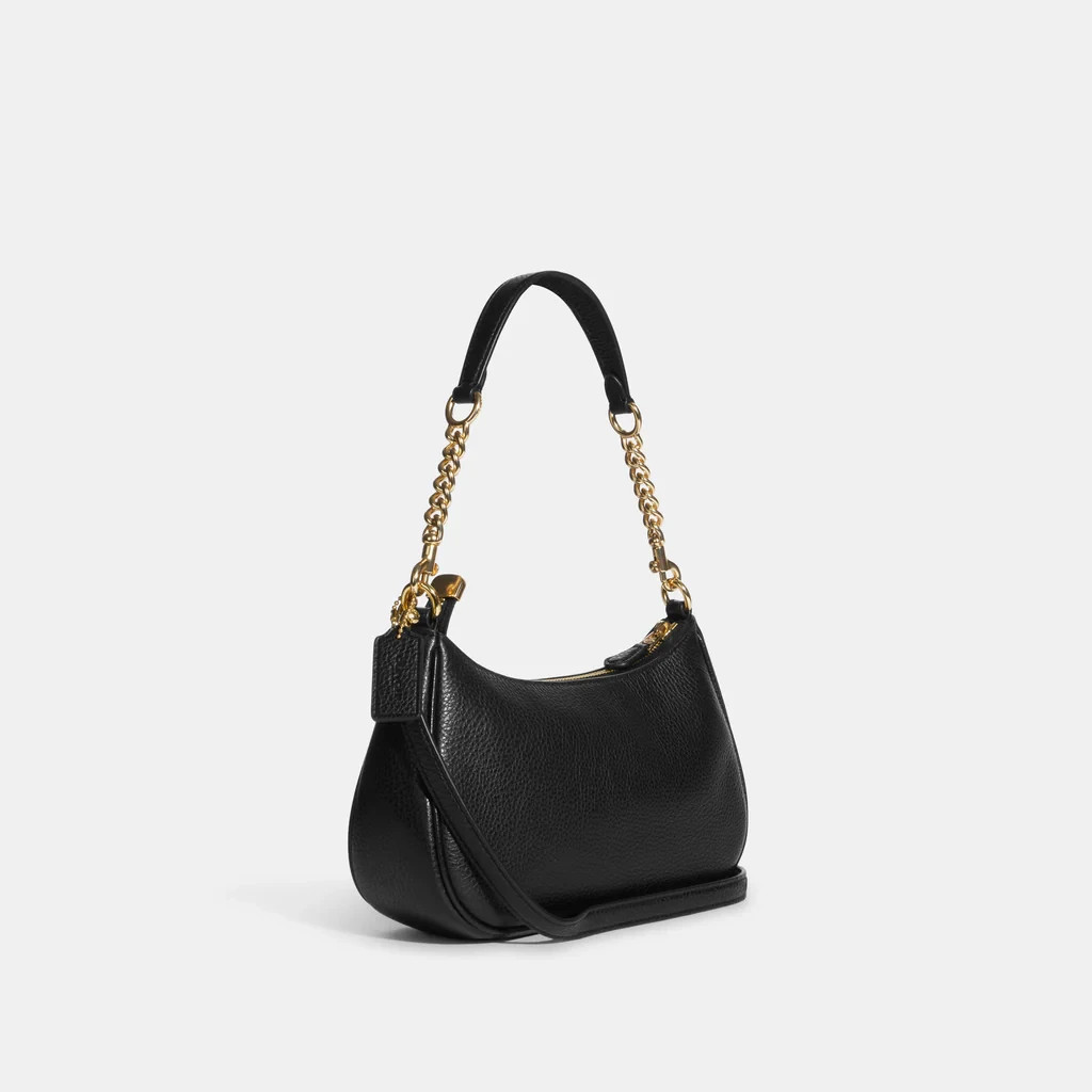 Coach Teri Shoulder Bag Refined pebble leather/Black , Only unpacked, not used