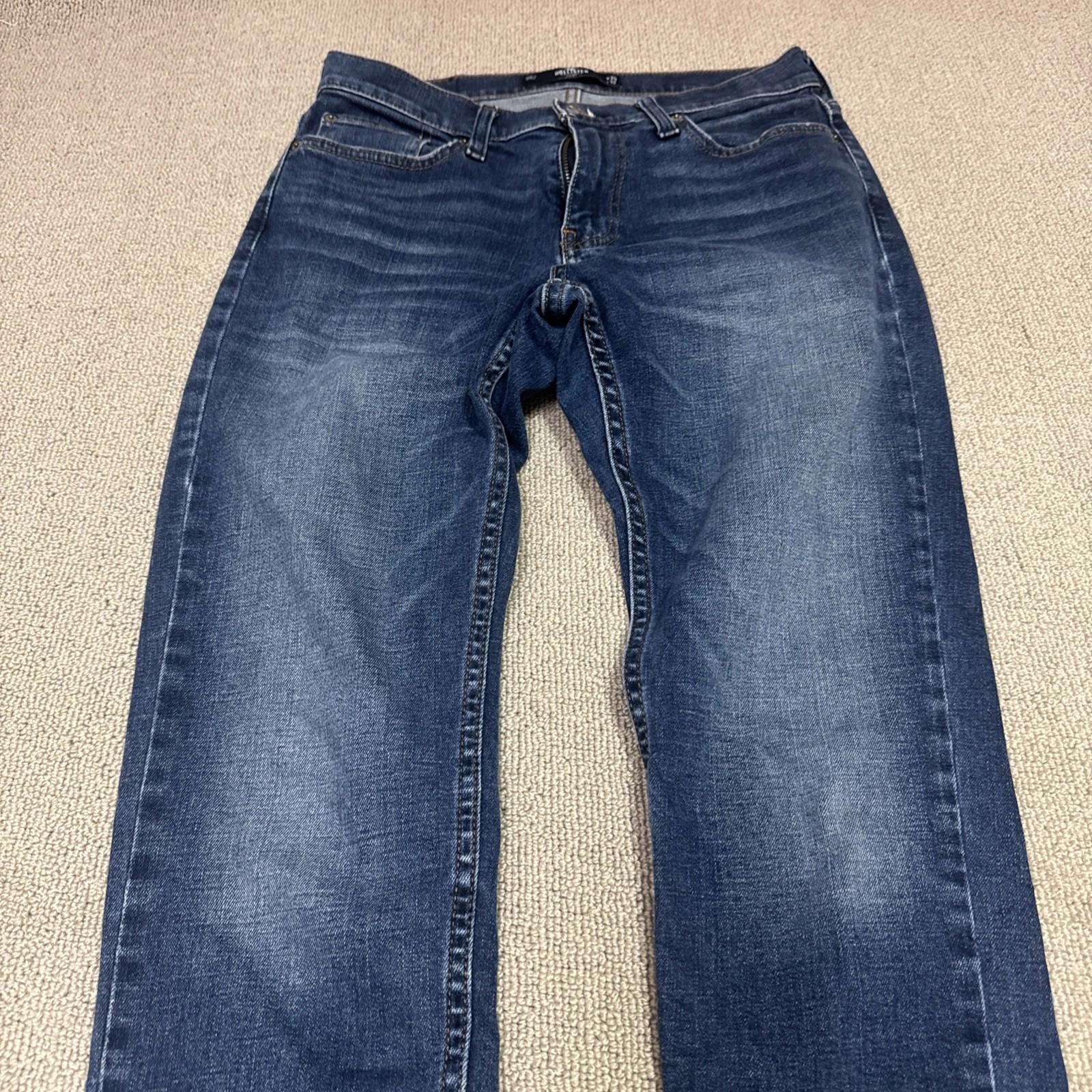 Hollister Jeans Taper Blue Pockets Men’s Size 29×32
