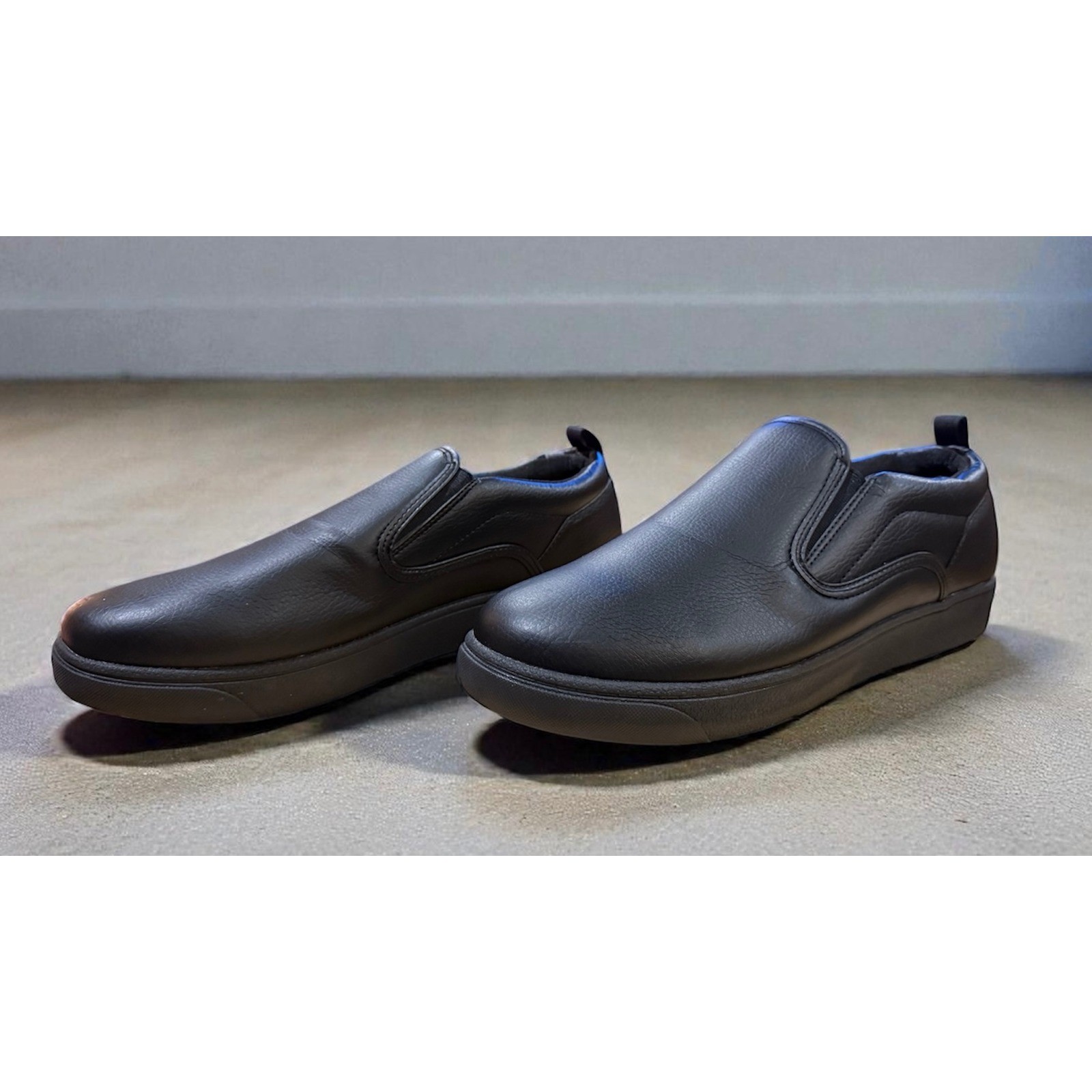 Academy Sports Outdoors Black Slip On Shoes Mens 12 All Man Made Casual Comfort